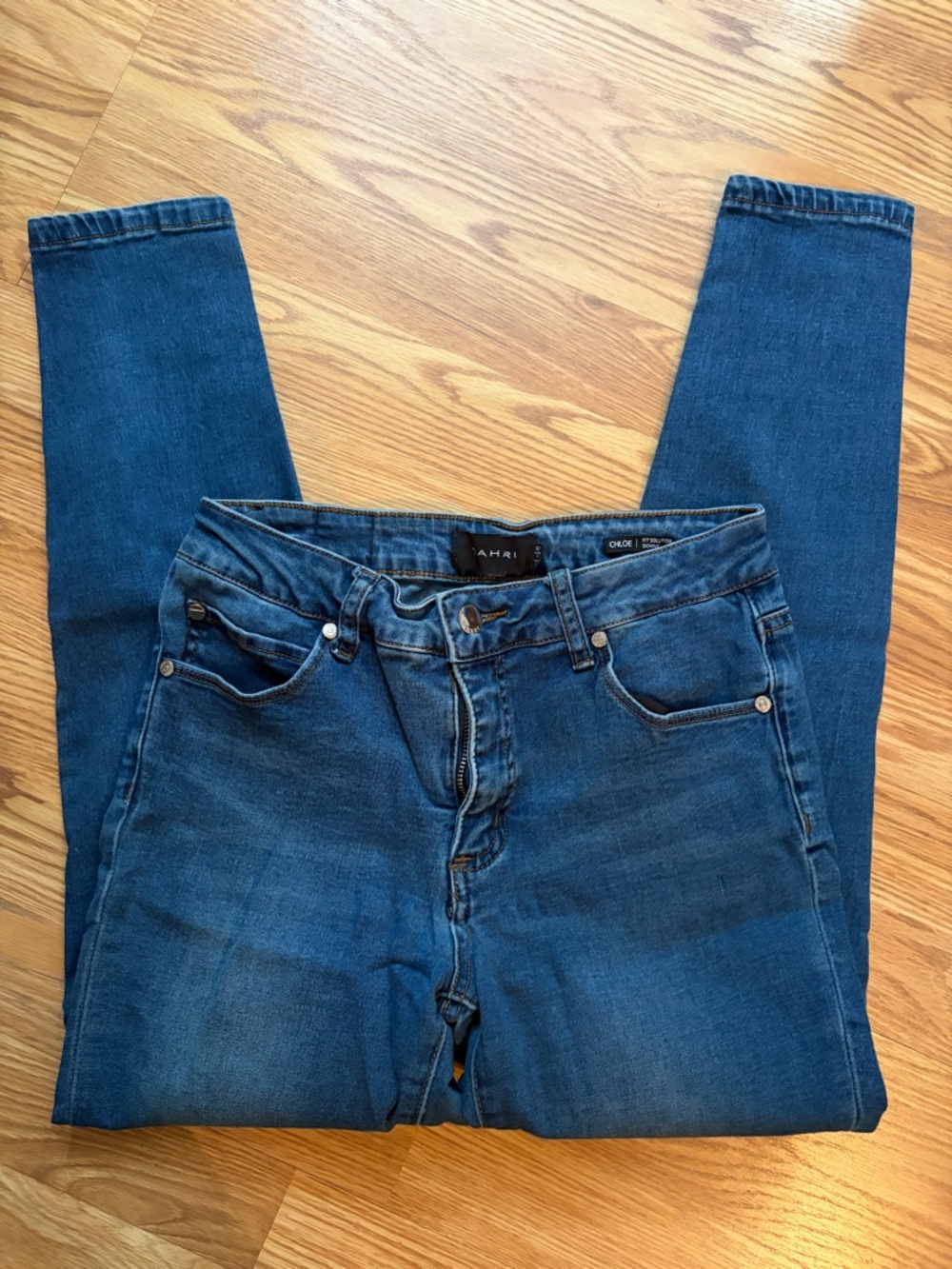 Tahari Blue High-Rise Women’s Jeans